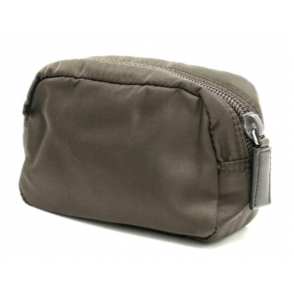 Prada Multi-Pouch Brown Accessory Case Nylon - image 1